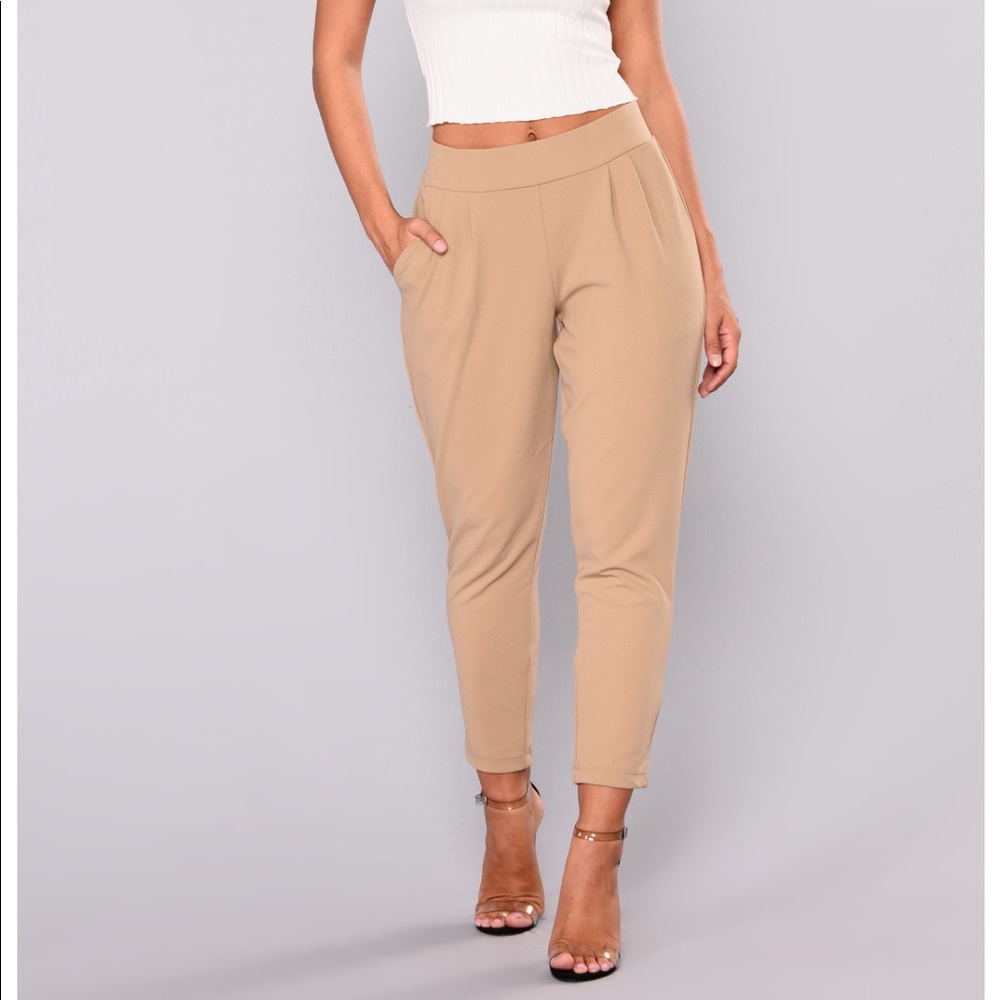Fabienne trouser pants- khaki